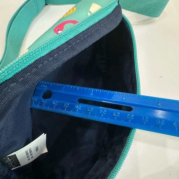 Basic Packs by HotStyle Adjustable Fanny Pack - Turquoise with Flamingo Print🦩 - Picture 11 of 15